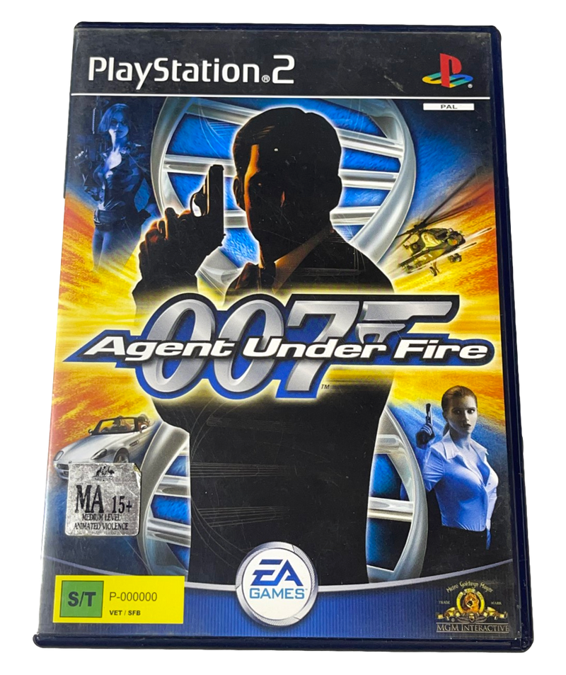 007 Agent Under Fire PS2 PAL *No Manual* (Preowned)