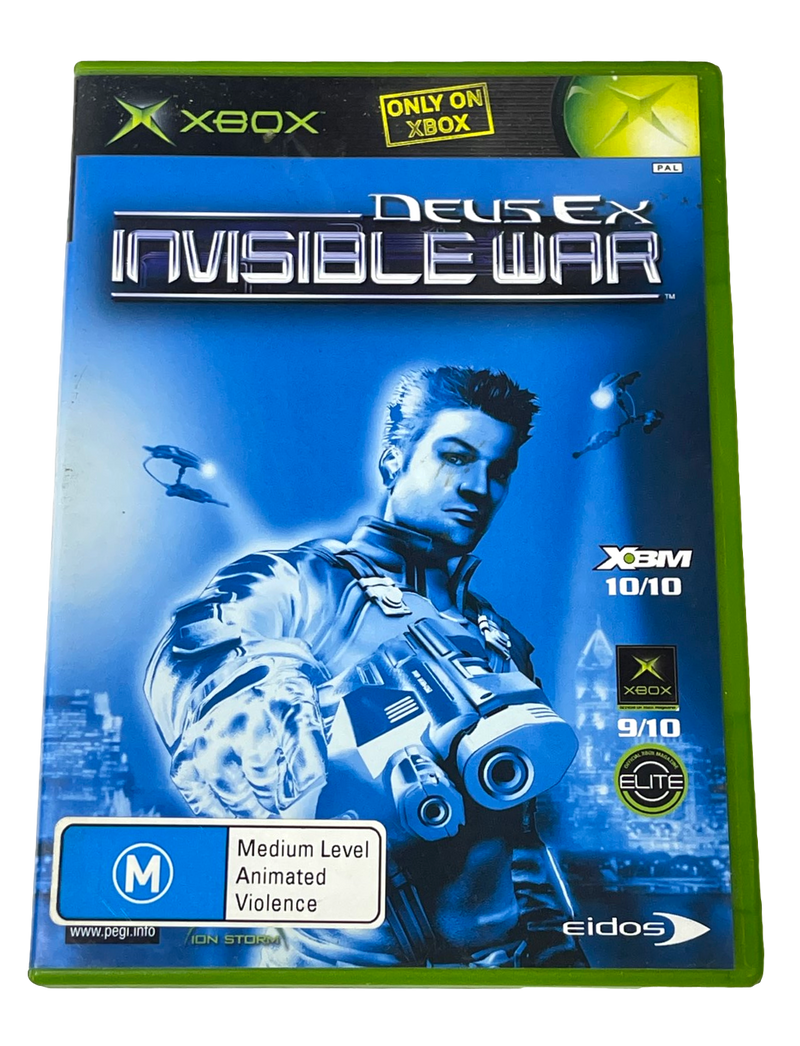Deus Ex Invisible War XBOX Original PAL *Complete* (Preowned)