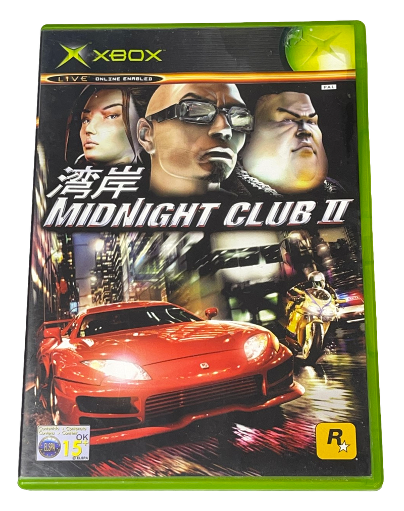 Midnight Club II Xbox Original PAL *Complete* (Pre-Owned)