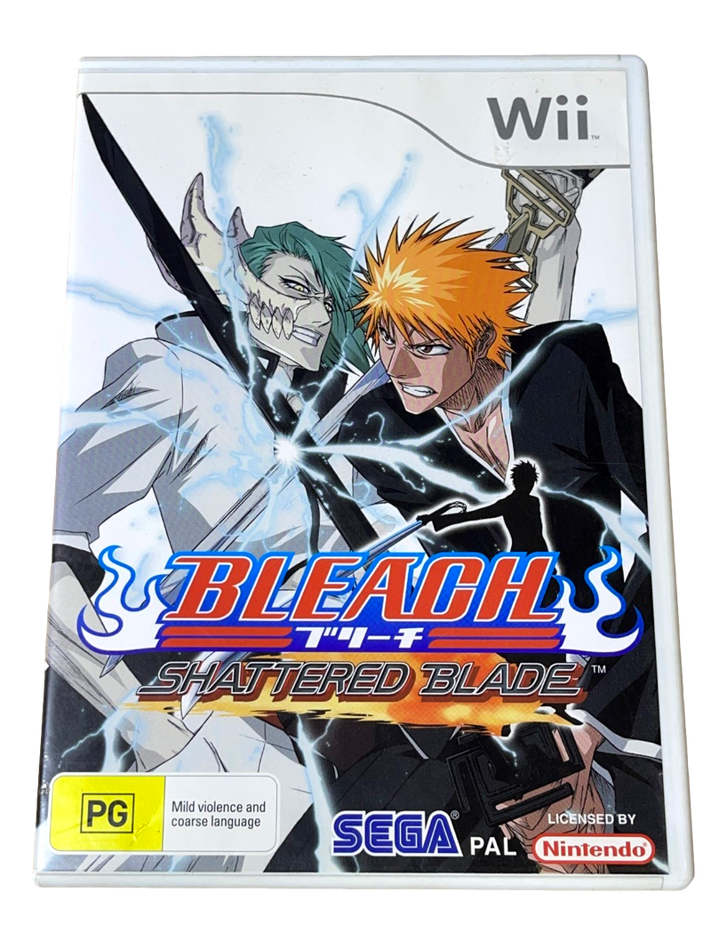 Bleach Shattered Blade Nintendo Wii PAL *Complete* (Preowned)