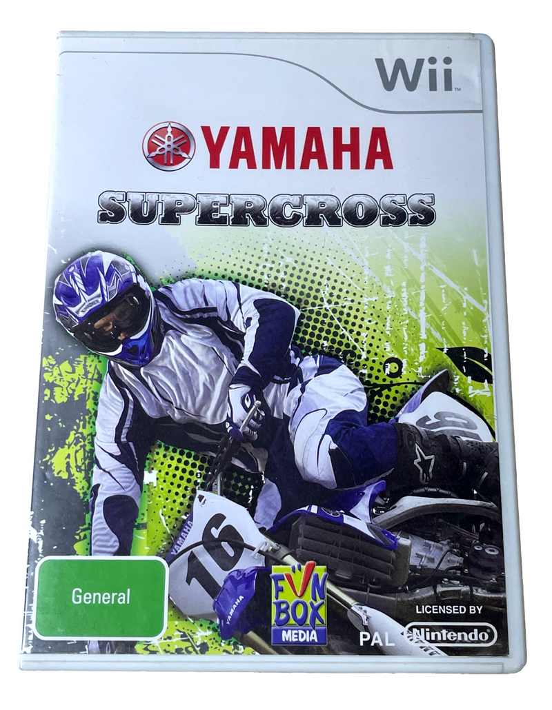 Yamaha Supercross Nintendo Wii PAL *Complete*(Preowned)