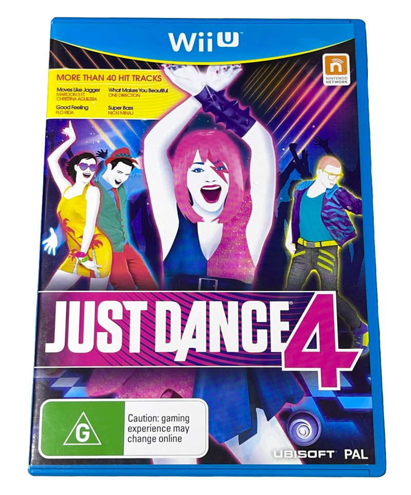 Just Dance 4 Nintendo Wii U PAL *Complete* (Preowned)