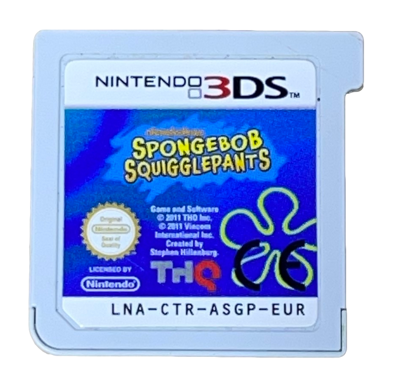 Spongebob Squigglepants Nintendo 3DS 2DS (Cartridge Only) (Pre-Owned)