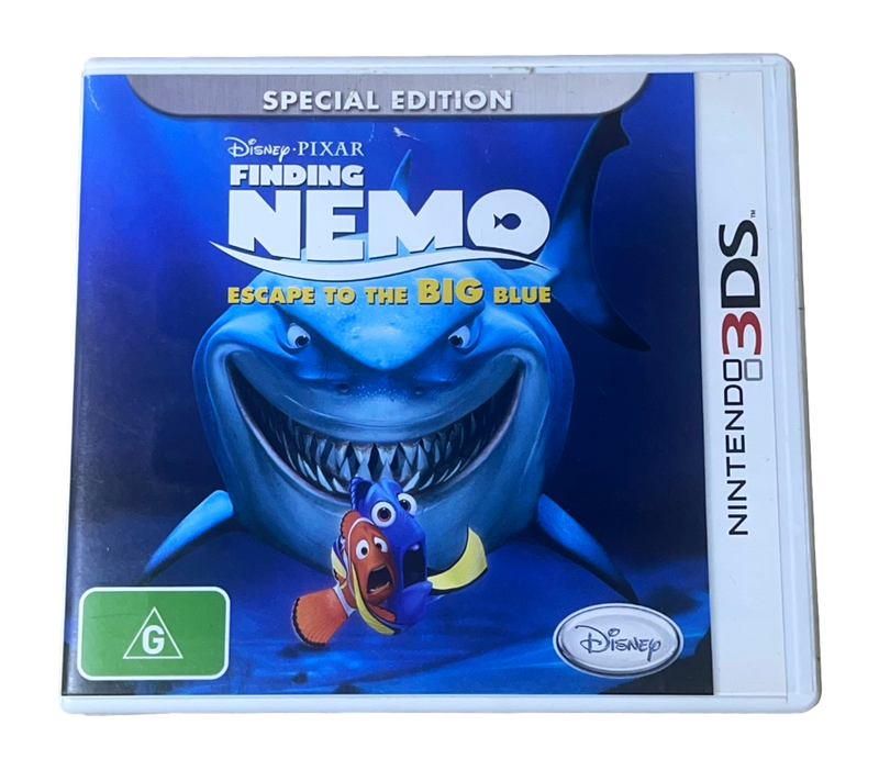 Finding Nemo Special Edition Escape To The Big Blue Nintendo 3DS 2DS Game (Pre-Owned)
