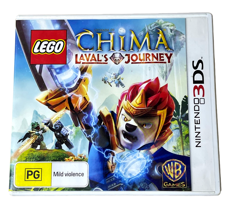 Lego Chima Laval's Journey Nintendo 3DS 2DS Game (Pre-Owned)