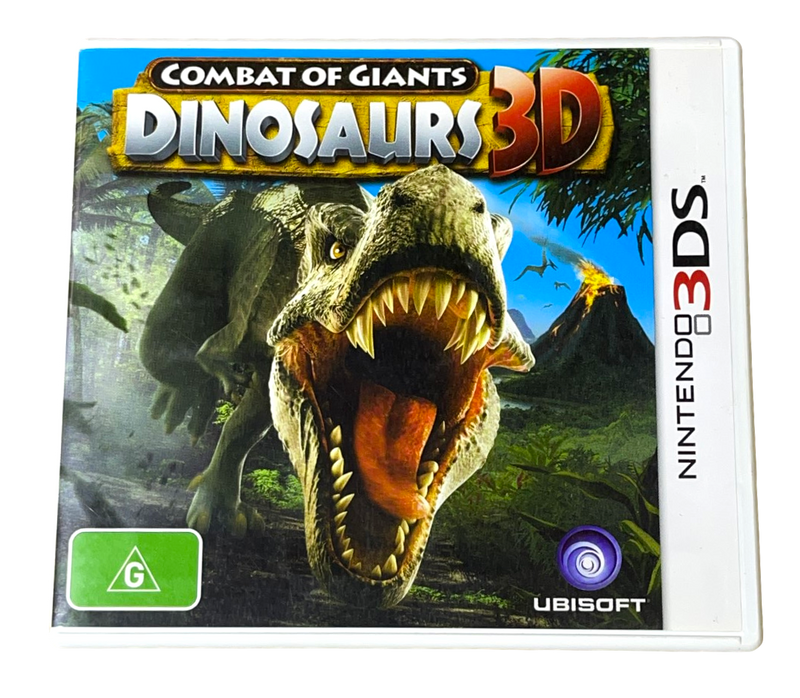 Dinosaurs 3D Combat of Giants Nintendo 3DS 2DS Game  *Complete* (Pre-Owned)