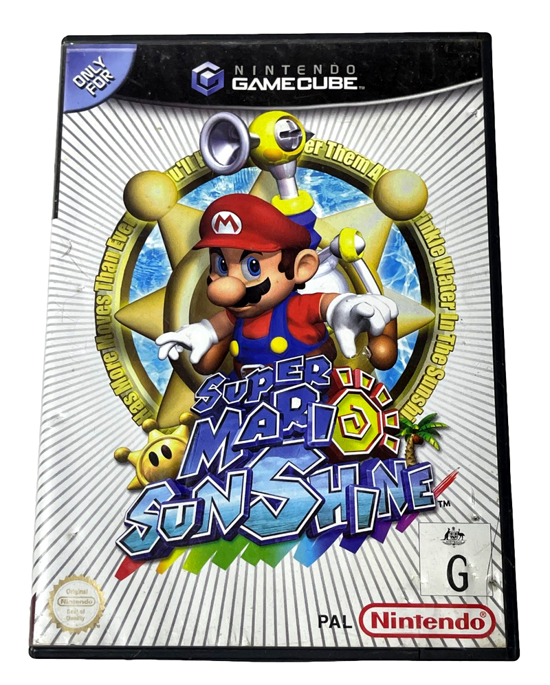 Super Mario Sunshine Nintendo Gamecube PAL *Complete* (Pre-Owned)