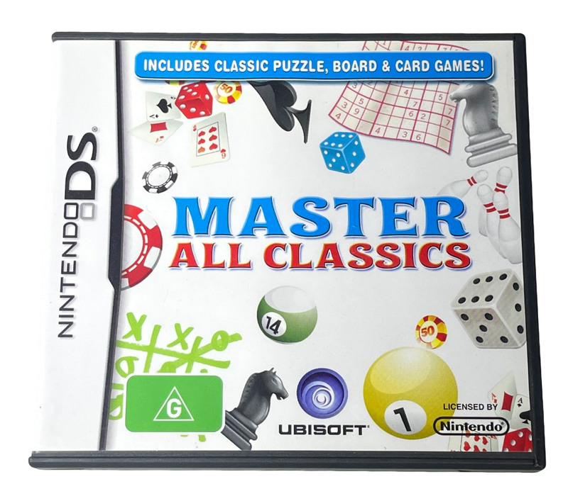 Master All Classics Nintendo DS 2DS 3DS Game *Complete* (Pre-Owned)