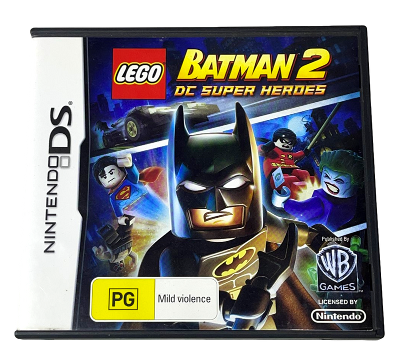 Lego Batman 2 DC Super Heroes Nintendo DS 2DS 3DS Game *Complete* (Pre-Owned)