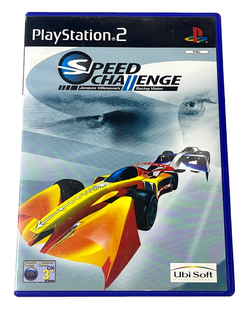 Speed Challenge Jacques Villeneuve's Racing Vision PS2 PAL *No Manual* (Pre-Owned)