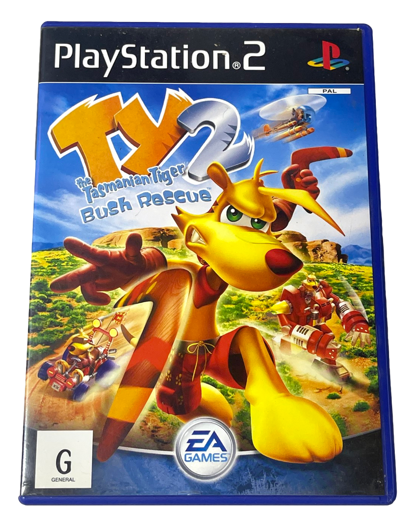 Ty the Tasmanian Tiger 2: Bush Rescue PS2 PAL *Complete* (Pre-Owned)