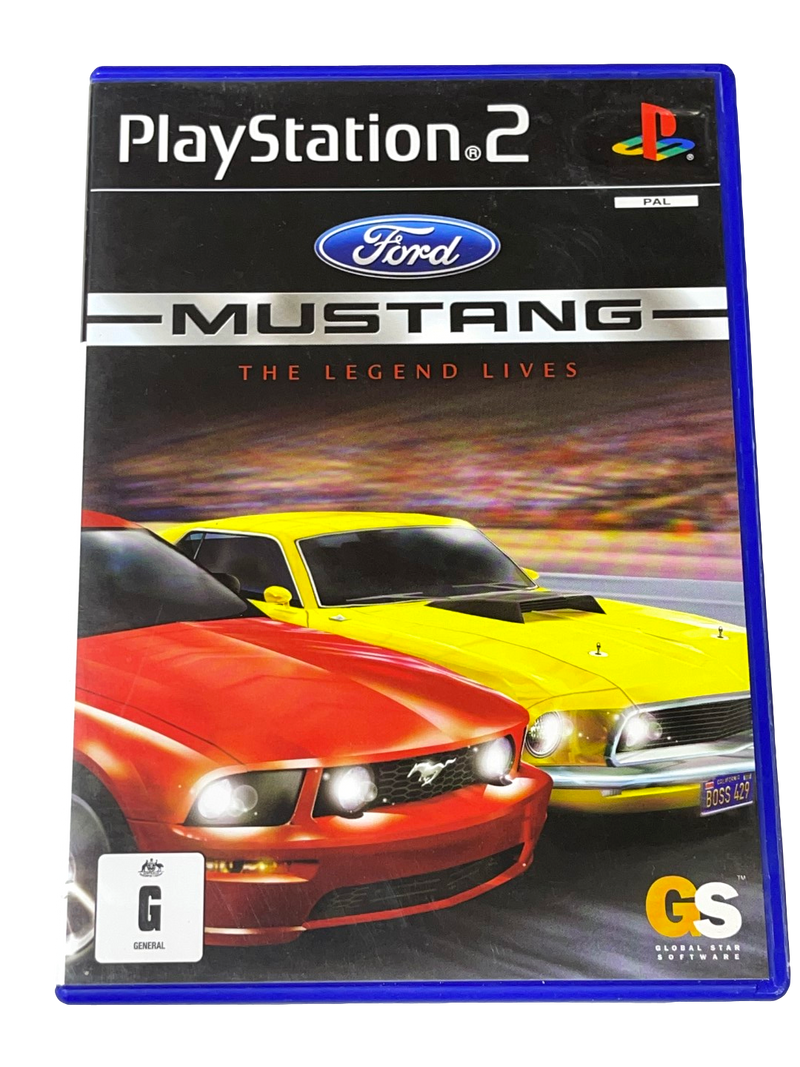 Ford Mustang PS2 PAL *Complete* (Pre-Owned)