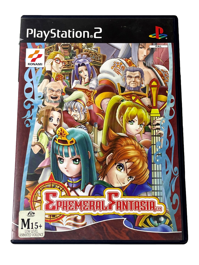 Ephemeral Fantasia PS2 PAL *No Manual* (Pre-Owned)