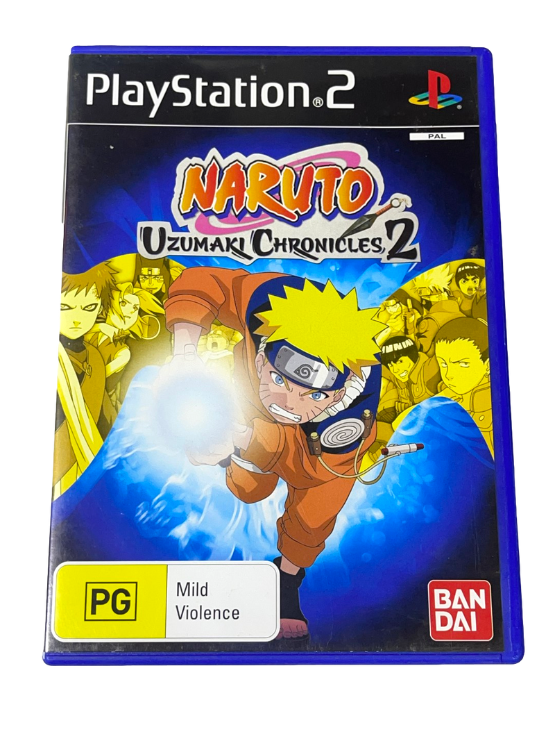 Naruto : Uzumaki Chronicles 2 PS2 PAL *Complete* (Preowned)