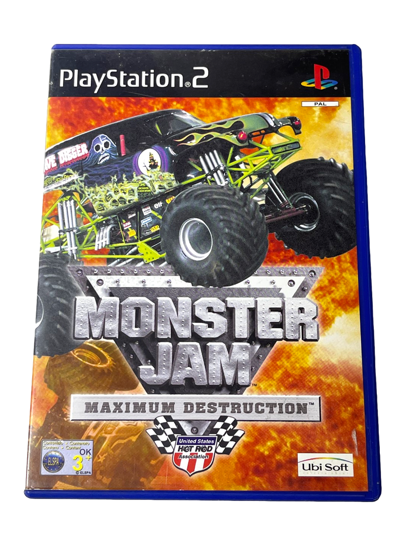 Monster Jam Maximum Destruction PS2 PAL *Complete* (Pre-Owned)