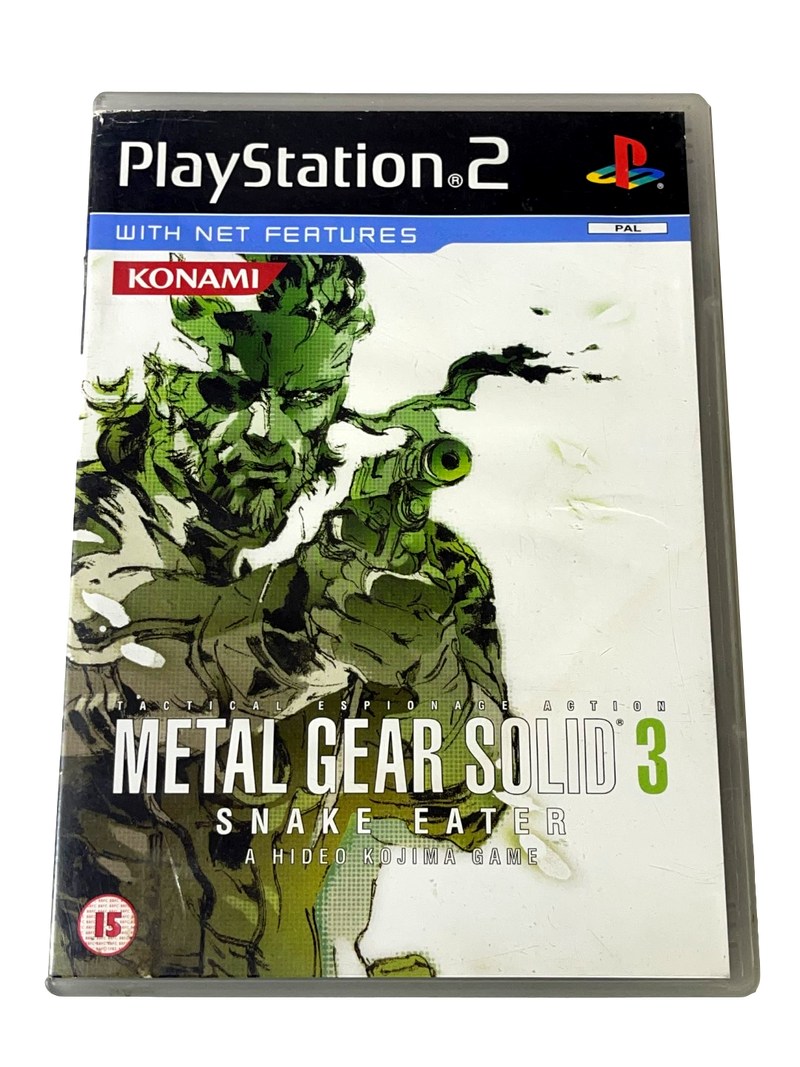 Metal Gear Solid 3 Snake Eater PS2 PAL *No Manual* (Preowned)