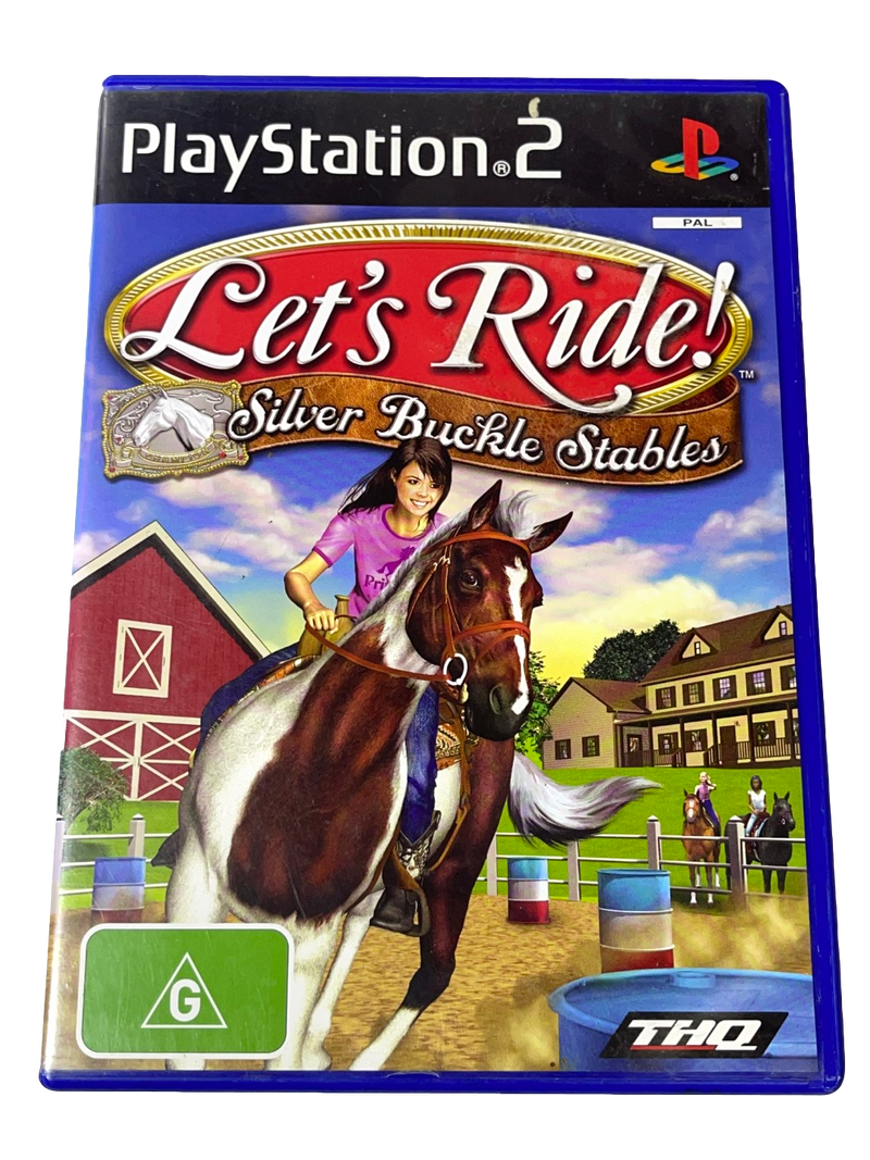 Let's Ride Silver Buckle Stables PS2 PAL *Complete* (Pre-Owned)