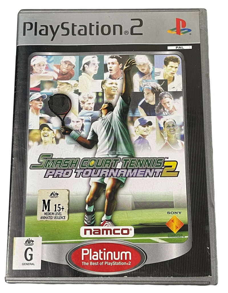 Smash Court Tennis Pro Tournament 2 PS2 (Platinum) PAL *Complete* (Preowned) - Games We Played