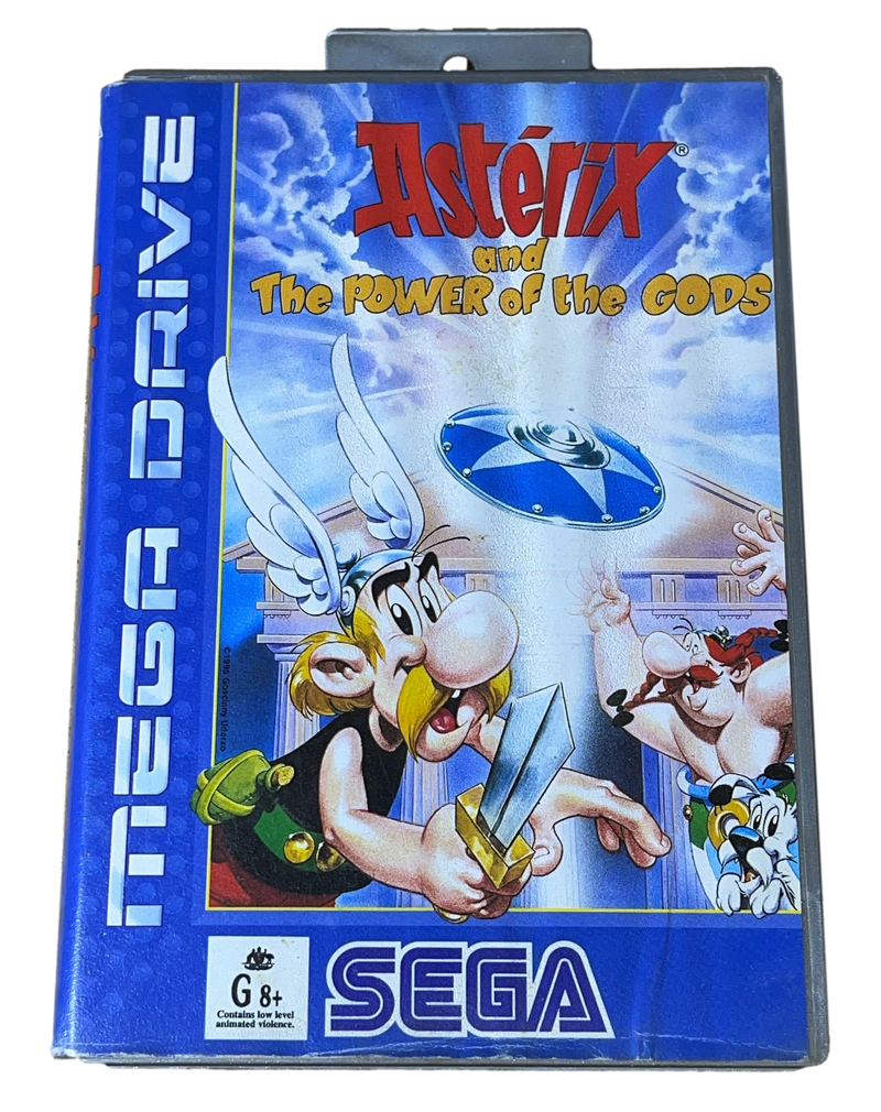 Asterix and The Power of the Gods Sega Mega Drive PAL *No Manual* Silver Edition (Preowned) - Games We Played