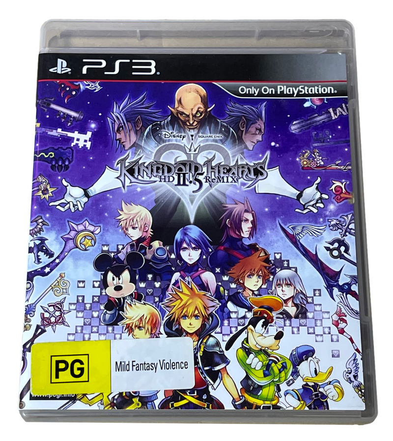 Kingdom Hearts HD 2.5 ReMix Sony PS3 *Complete* (Pre-Owned)