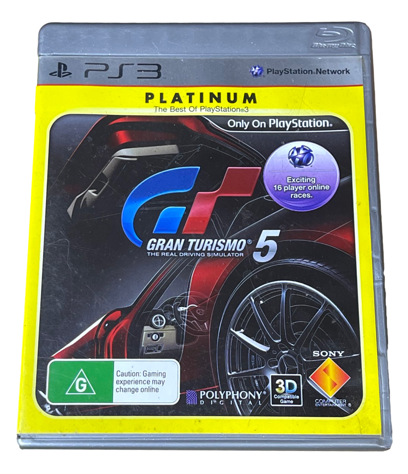 Gran Turismo 5 Sony PS3 (Pre-Owned)