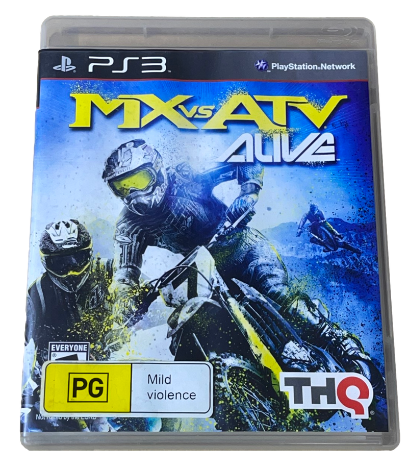 MX Vs ATV Alive Sony PS3 (Pre-Owned)