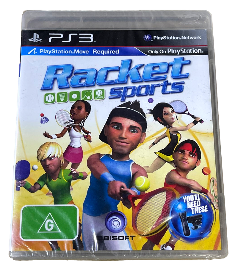 Racket Sports PS3 Sony Playstion 3 *Sealed*