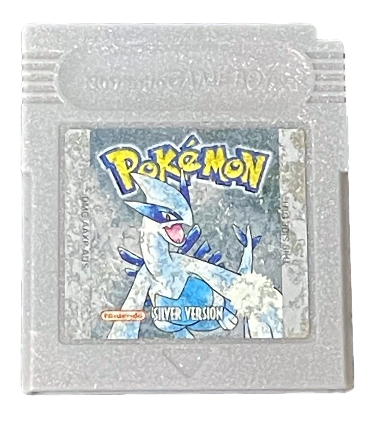 Pokemon Silver Version Nintendo Gameboy Cartridge