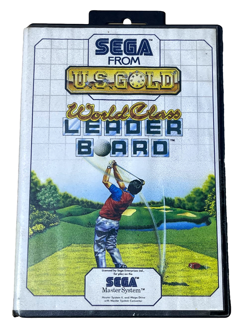 World Class Leader Board Sega Master System *No Manual* (Pre-Owned)