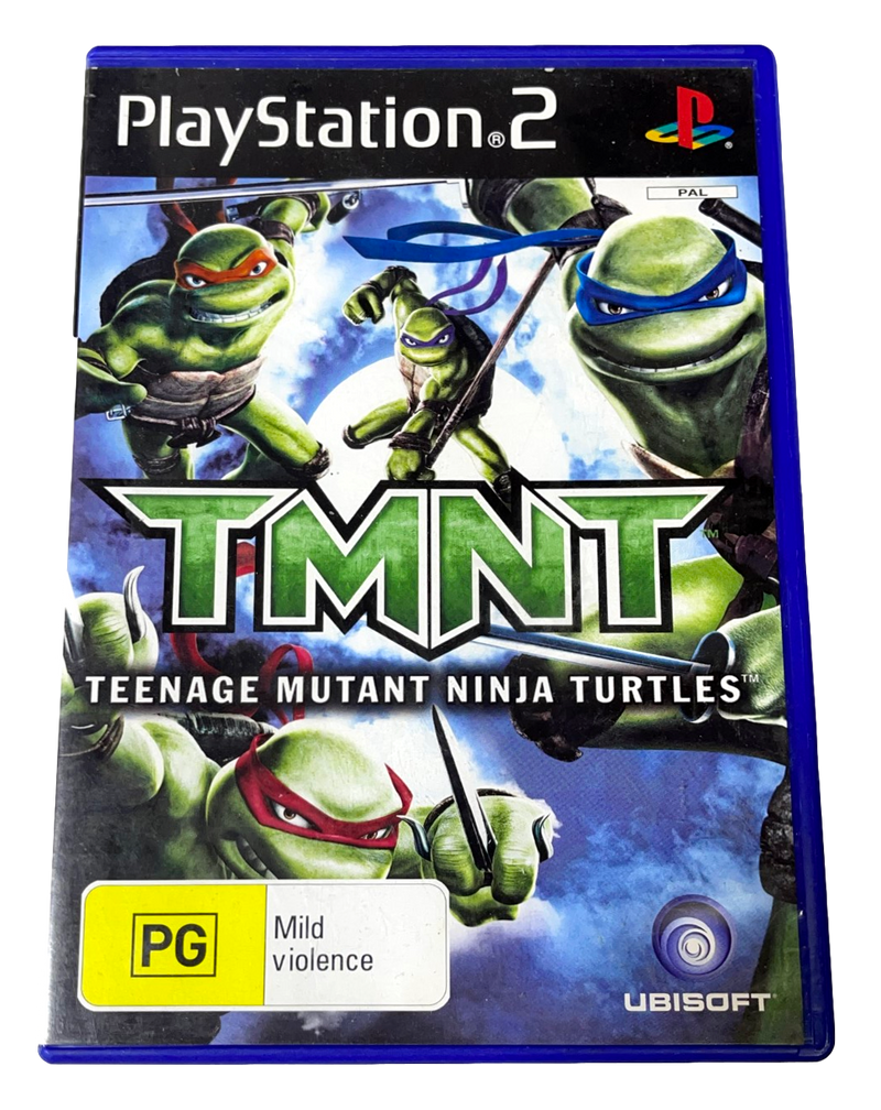 TMNT Teenage Mutant Ninja Turtles PS2 PAL *No Manual* (Preowned)