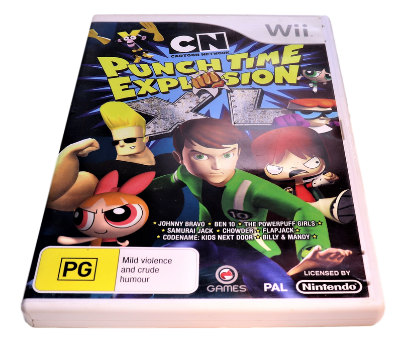 Punch Time Explosion XL Nintendo Wii - Manual NOT Included