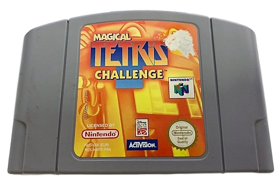 Magical Tetris Challenge Nintendo 64 N64 PAL (B Grade Cart) (Preowned) - Games We Played