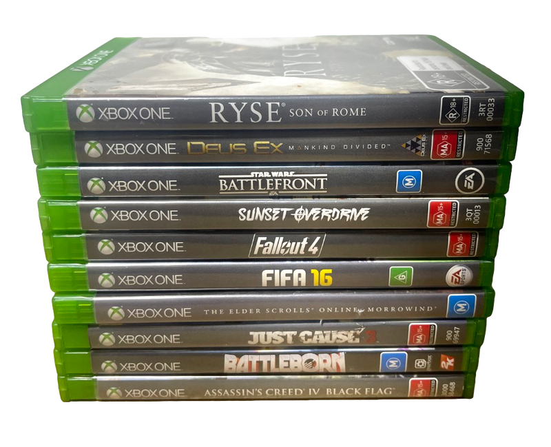 Large Game Bundle  XBOX One PAL XBOXONE 10 titles Pack 1 (Pre-Owned)