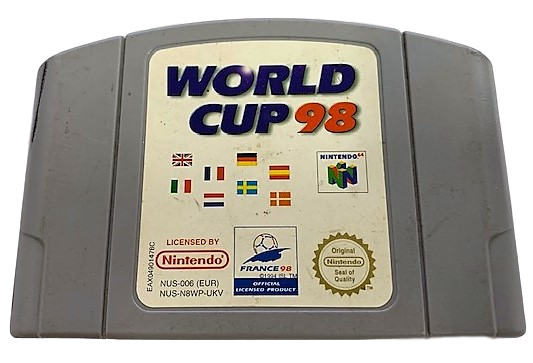 World Cup 98 Nintendo 64 N64 PAL (B Grade Cart)