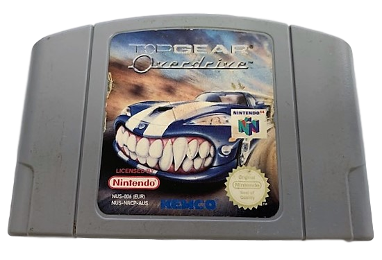 Top Gear Overdrive Nintendo 64 N64 PAL (B Grade Cart)