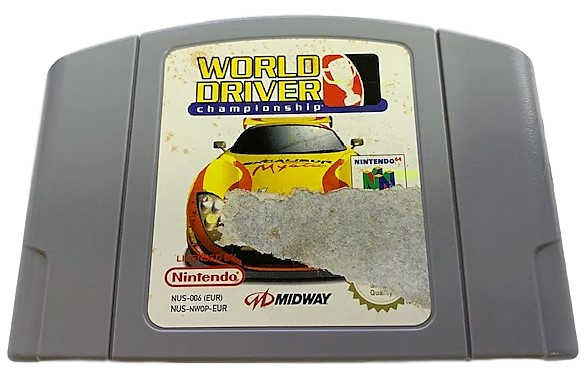 World Driver Championship Nintendo 64 N64 PAL (B Grade Cart)