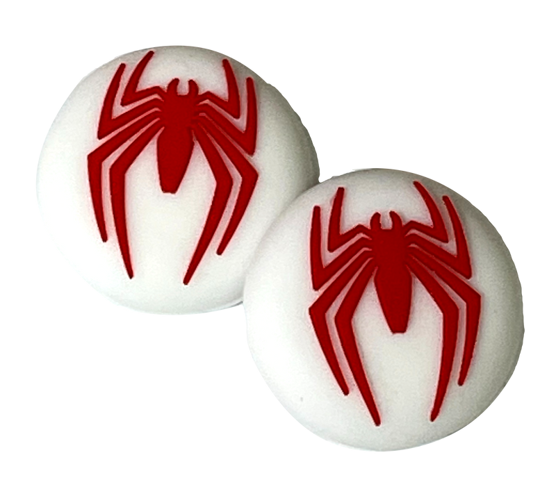 Thumb Grips x2 For PS4 PS5 XBOXONE Xbox Series X Toggle Cover - Spider-Man White