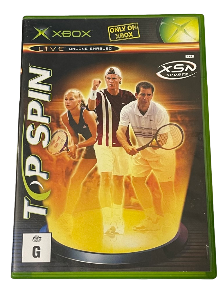 Top Spin Xbox Original PAL *Complete* (Pre-Owned)