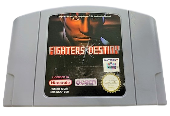 Fighter's Destiny Nintendo 64 N64 PAL (B Grade Cart)