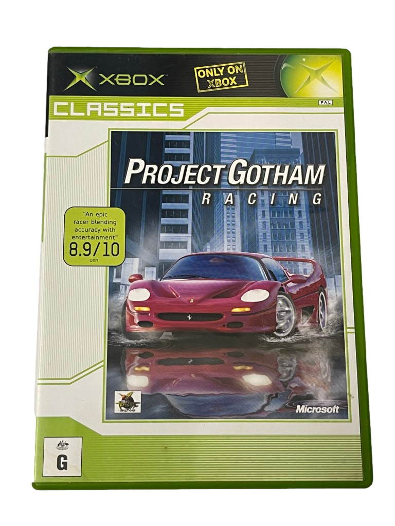 Project Gotham Racing XBOX PAL (Classics) *No Manual* (Pre-Owned)