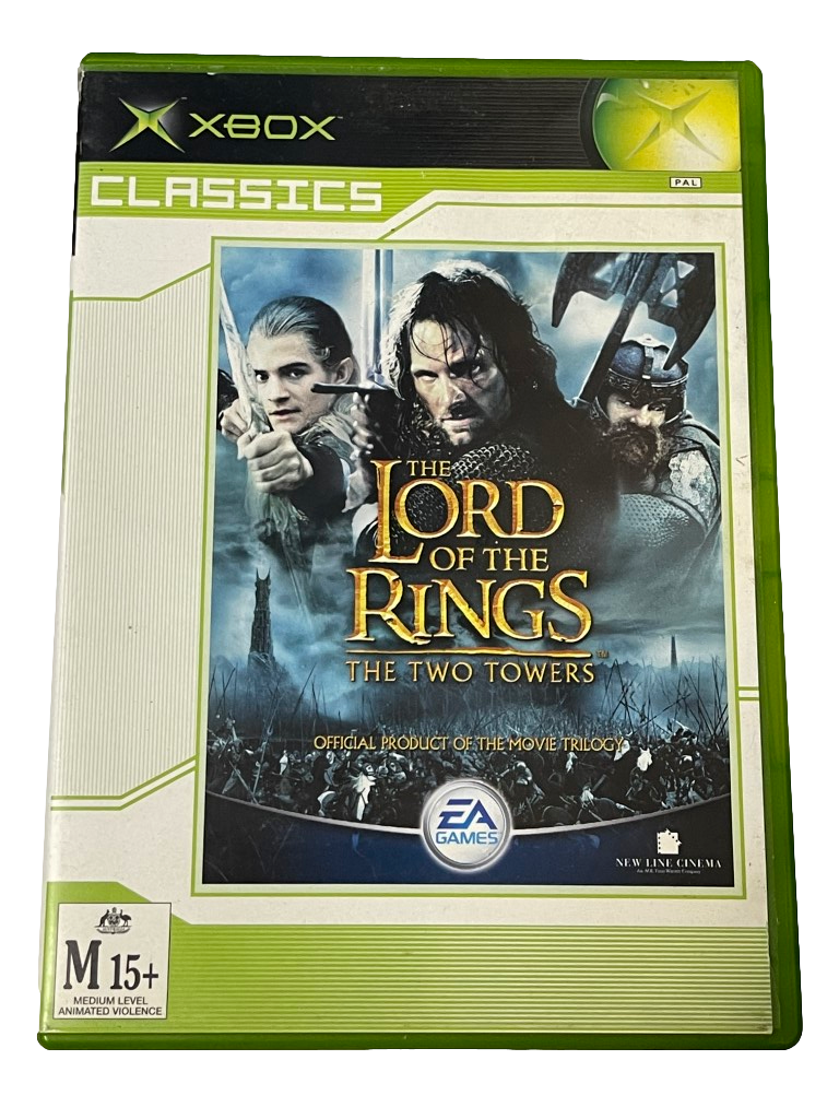 Lord of the Rings The Two Towers XBOX Original (Classics) PAL *Complete* (Preowned)