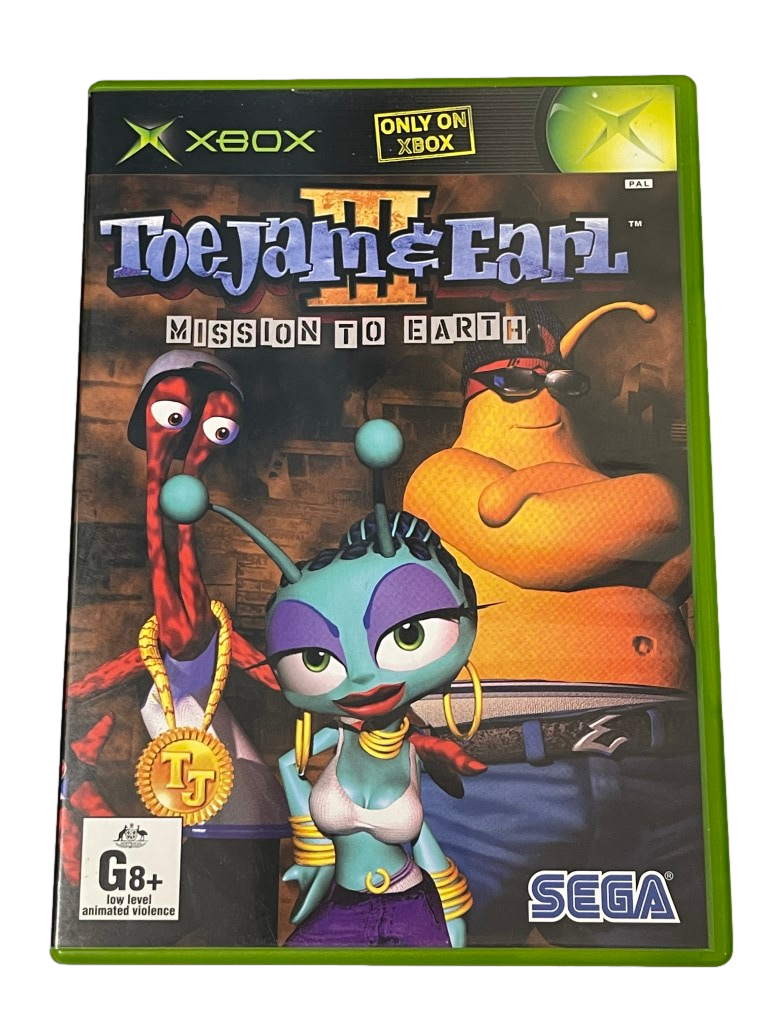 Toe Jam & Earl III Mission to Earth XBOX Original PAL *Complete* (Pre-Owned)