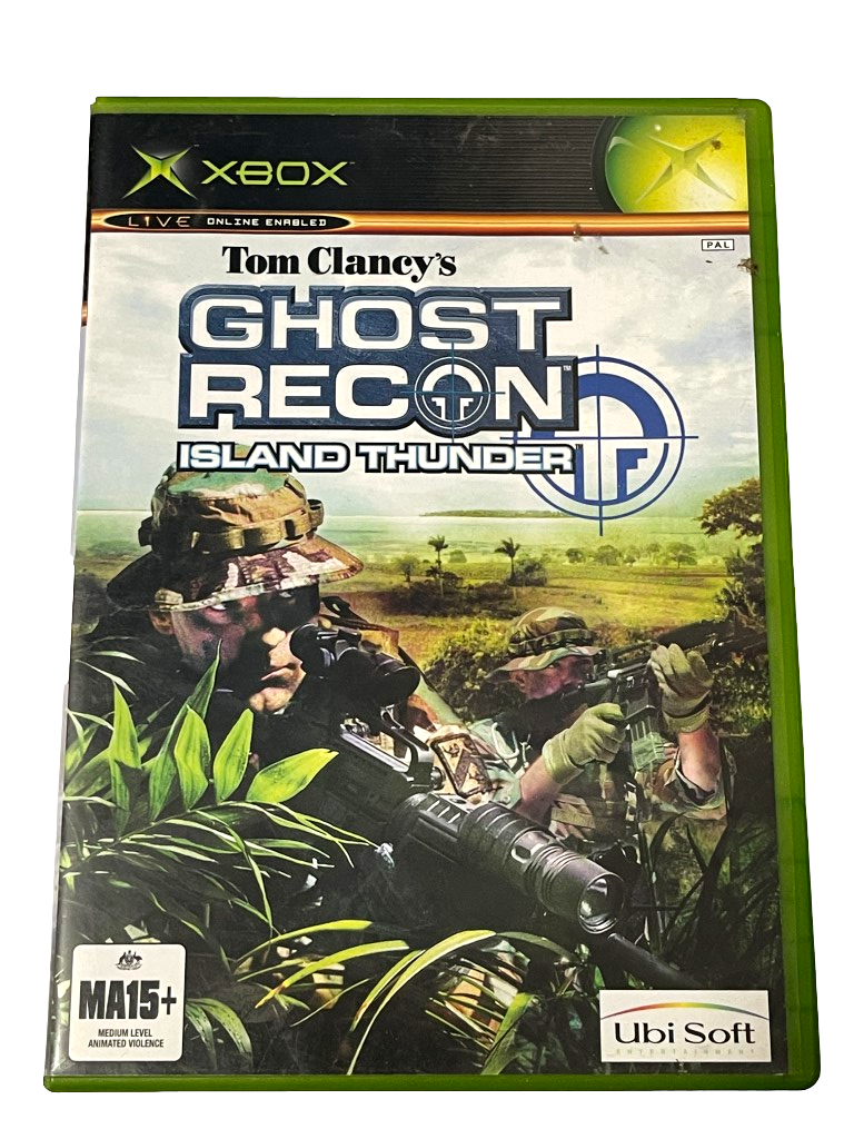 Tom Clancy's Ghost Recon Island Thunder XBOX Original PAL *No Manual* (Pre-Owned)