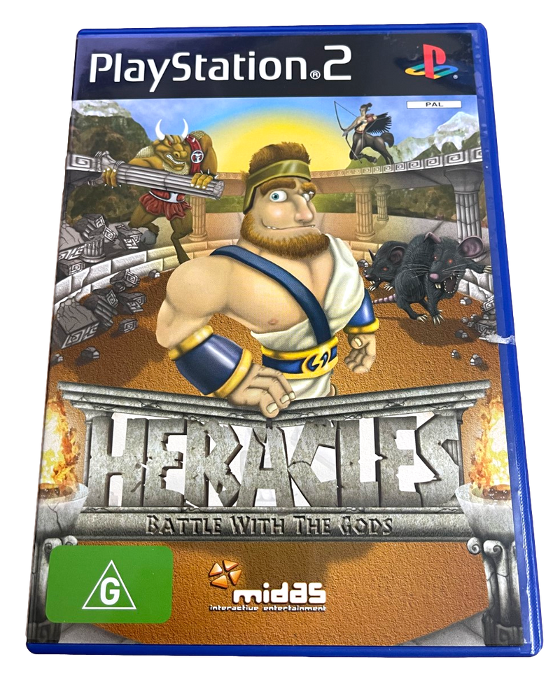 Heracles Battle with the Gods PS2 PAL *No Manual* (Preowned)