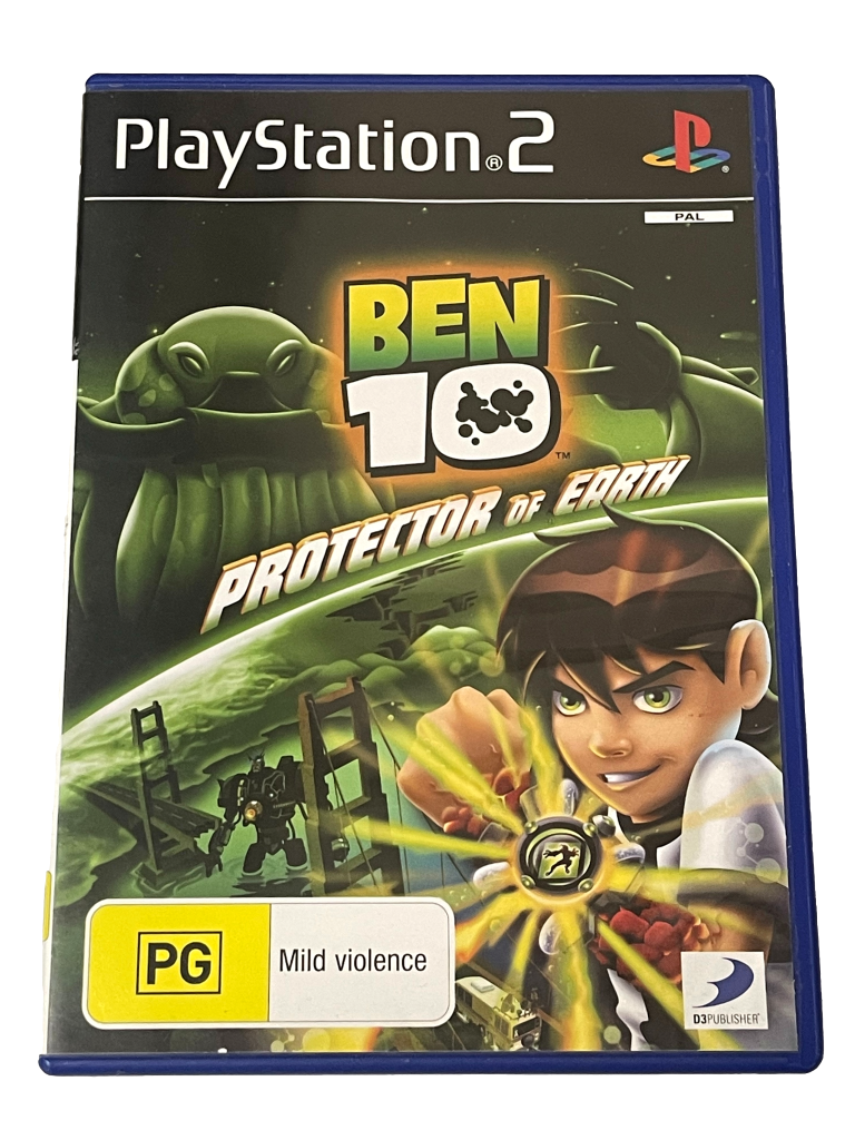 Ben 10 Protector of Earth PS2 PAL *Complete* (Preowned)