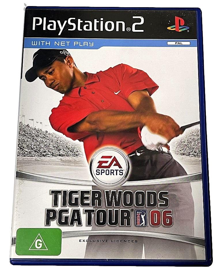 Tiger Woods PGA Tour 06 PS2 PAL *Complete* (Preowned)