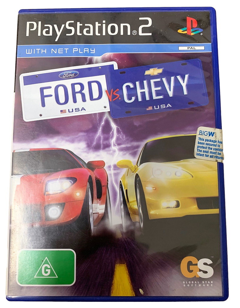 Ford Vs Chevy PS2 PAL *Complete* (Pre-Owned)
