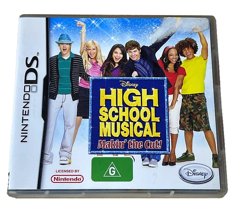 High School Musical Makin the Cut Nintendo DS 3DS *No Manual* (Pre-Owned)