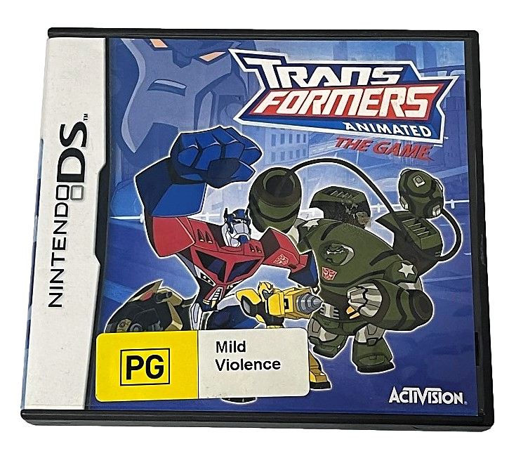 Transformers Animated The Game Nintendo DS 2DS 3DS Game *Complete* (Pre-Owned)