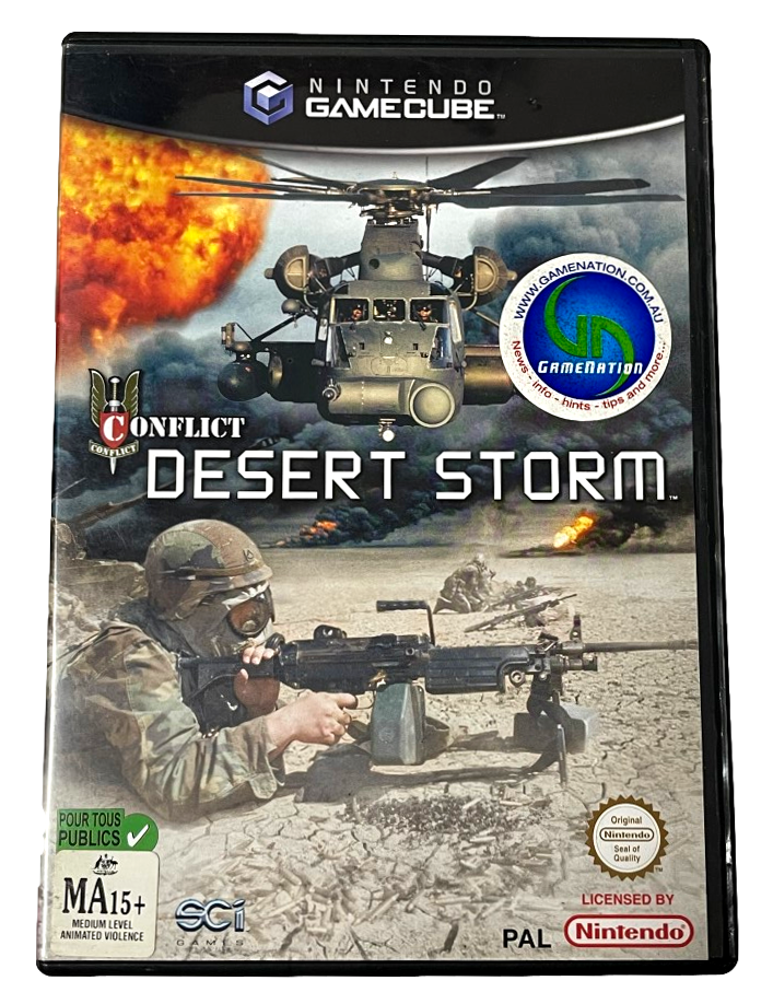 Conflict Desert Storm Nintendo GameCube PAL *Complete* (Pre-Owned)